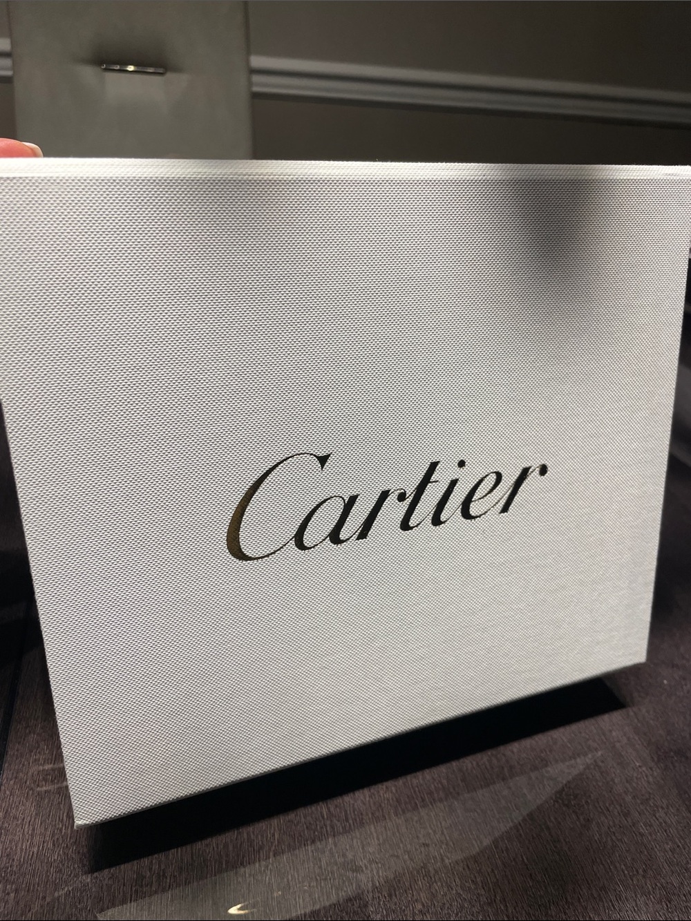 Cartier new box storage with envelope